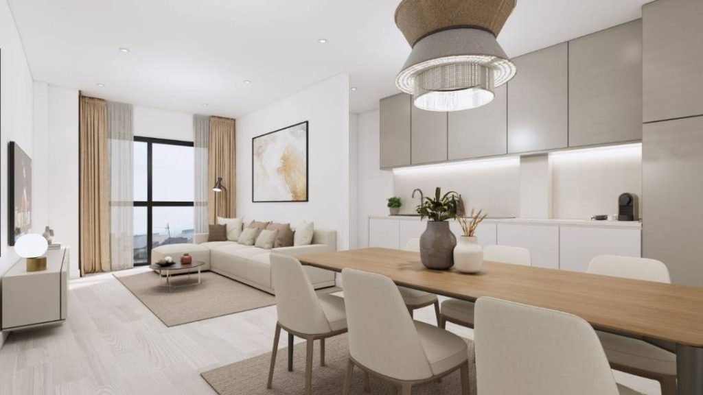 Infografía de la vivienda 2ºF